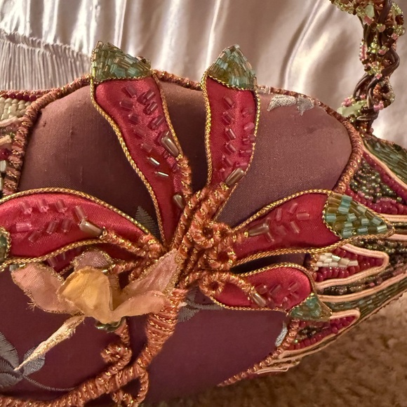 Mary Frances Floral Embellished Mini Bag - Picture 5 of 11